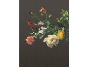 Vliesová obrazová tapeta Květiny, Papoušci 307400, 210 x 280 cm, Museum, Eijffinger