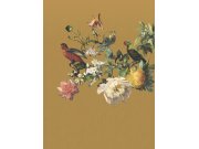 Vliesová obrazová tapeta Květiny, Papoušci 307403, 210 x 280 cm, Museum, Eijffinger