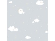 Dětská papírová tapeta na zeď Mráčky 221-3, Lullaby, ICH Wallcoverings Tapety Yara - ICH Wallcoverings