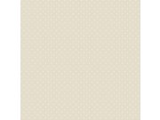 Béžová vliesová tapeta s bílými puntíky 14862, Happy, Parato