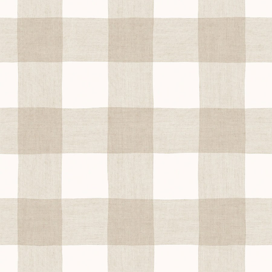 Béžovo-bílá vliesová tapeta na zeď, káro, 11026, Friends & Coffee, Cristiana Masi by Parato - Vliesové tapety