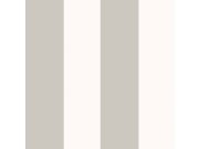 Béžovo-bílá vliesová tapeta s pruhy, 16667, Friends & Coffee, Cristiana Masi by Parato 