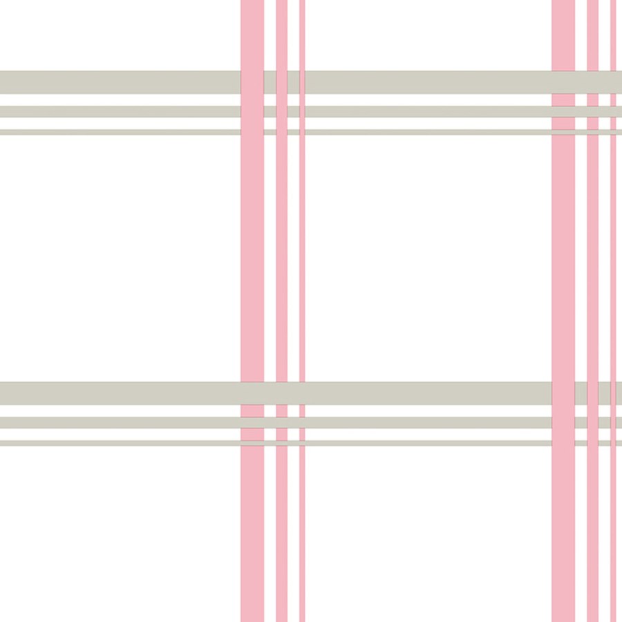 Zlato-růžová vliesová tapeta na zeď, káro, 16664, Friends & Coffee, Cristiana Masi by Parato - Vliesové tapety