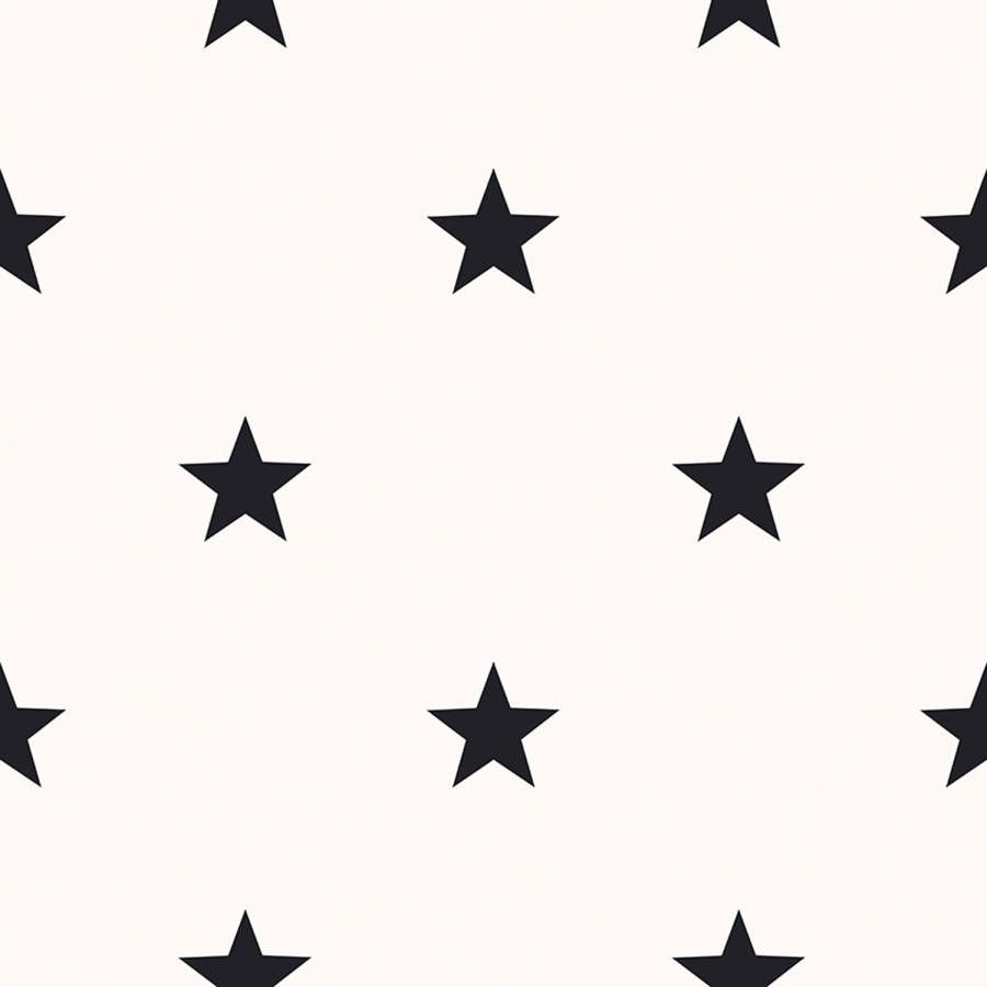 Tapety Yara - Tapety dle materiálu - Vliesové tapety - Bílo-černá vliesová tapeta s hvězdičkami, 16651, Friends & Coffee, Cristiana Masi by Parato Bílo-černá vliesová tapeta s hvězdičkami, 16651, Friends & Coffee, Cristiana Masi by Parato - Vliesové tapety