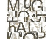 Vliesová tapeta na zeď, písmena, 16633, Friends & Coffee, Cristiana Masi by Parato 