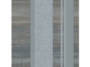 Šedo-modrá vliesová tapeta s pruhy, 21143, Cvlto, Cristiana Masi by Parato