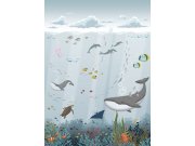 Dětská vliesová obrazová tapeta na zeď, podmořský svět, 151-2, 200 x 275 cm, Sambori, ICH Wallcoverings