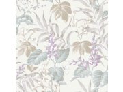 Tapety Yara Tapety dle materiálu Vliesové tapety - Krémová vliesová tapeta s květinami a listy, 28854, Thema, Cristiana Masi by Parato Krémová vliesová tapeta s květinami a listy, 28854, Thema, Cristiana Masi by Parato