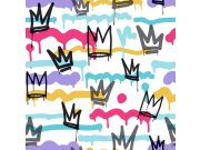 Vliesová tapeta na zeď Street Art, 16623, Friends & Coffee, Cristiana Masi by Parato 