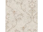 Luxusní béžovo-zlatá ornamentální zámecká vliesová tapeta na zeď, 47742, Eterna, Parato