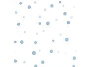 Modro-bílá vliesová tapeta s puntíky, 137-2, Sambori, ICH Wallcoverings Tapety Yara - ICH Wallcoverings