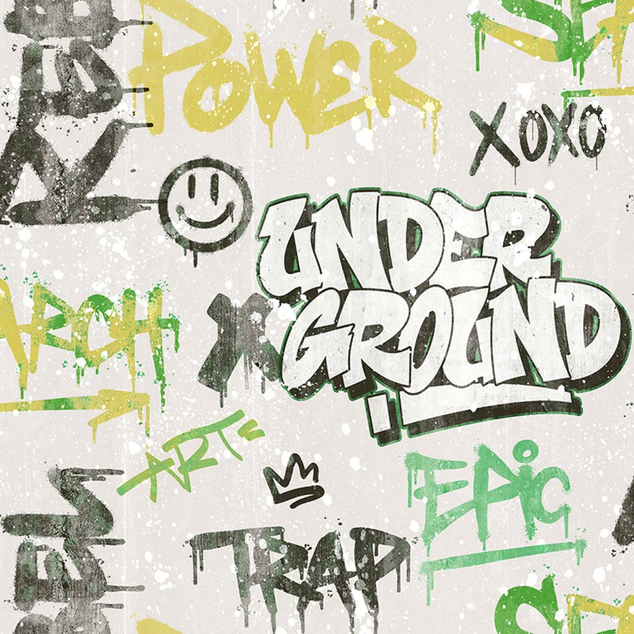 Vliesová tapeta na zeď, graffiti, 16613, Friends & Coffee, Cristiana Masi by Parato - Vliesové tapety