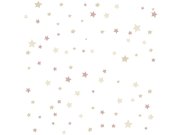 Tapety Yara Tapety dle materiálu Vliesové tapety - Dětská vliesová tapeta s růžovými a béžovými hvězdičkami, 14828, Happy, Parato Dětská vliesová tapeta s růžovými a béžovými hvězdičkami, 14828, Happy, Parato