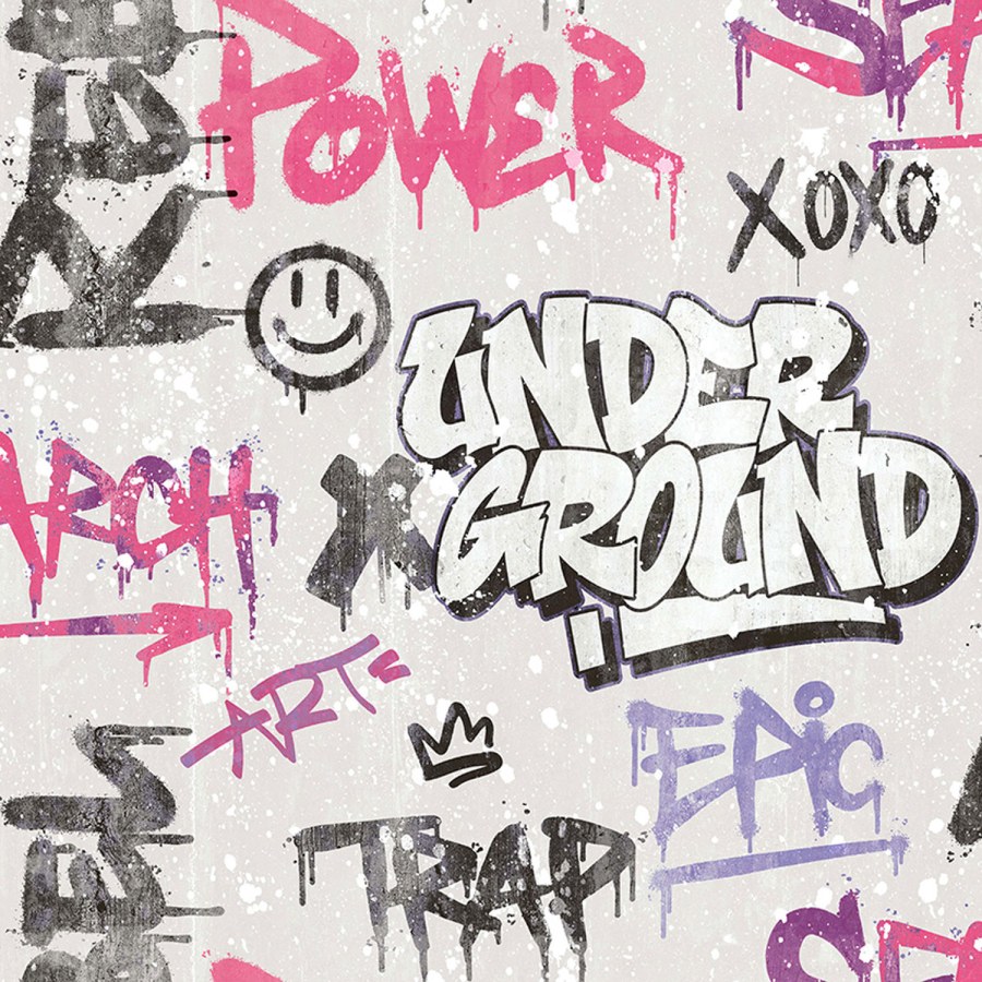 Vliesová tapeta na zeď, graffiti, 16612, Friends & Coffee, Cristiana Masi by Parato - Vliesové tapety