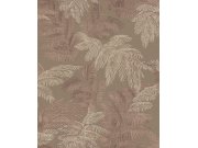 Hnědá vliesová tapeta s listy, 28818, Thema, Cristiana Masi by Parato Tapety Yara - Parato by Cristiana Masi