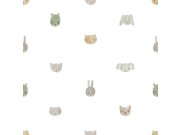 Dětská vliesová tapeta se zvířátky, 14812, Happy, Parato