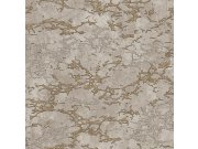 Luxusní hnědo-zlatá vliesová tapeta na zeď, štuková omítka, 47714, Eterna, Parato