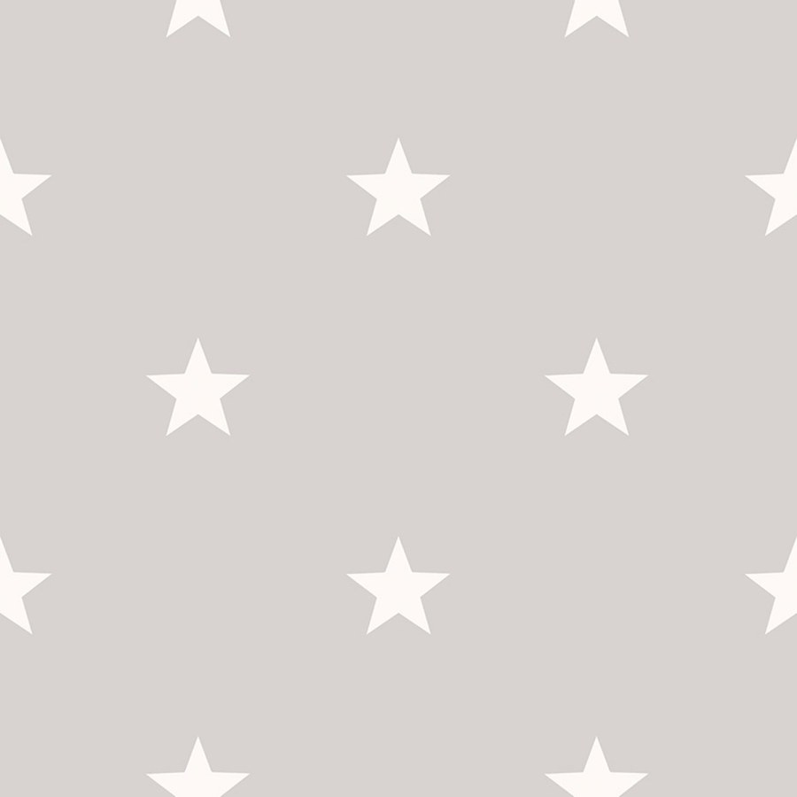 Tapety Yara - Tapety dle materiálu - Vliesové tapety - Šedá vliesová tapeta na zeď, bílé hvězdy, 16647, Friends & Coffee, Cristiana Masi by Parato Šedá vliesová tapeta na zeď, bílé hvězdy, 16647, Friends & Coffee, Cristiana Masi by Parato - Vliesové tapety