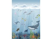 Dětská vliesová obrazová tapeta podmořský svět, 151-1, 200 x 275 cm, Sambori, ICH Wallcoverings