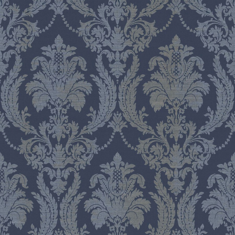 Modrá zámecká vliesová tapeta na zeď, 28809, Thema, Cristiana Masi by Parato - Vliesové tapety