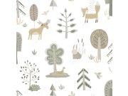 Dětská vliesová tapeta na zeď, zvířátka, rostliny, 14802, Happy, Parato