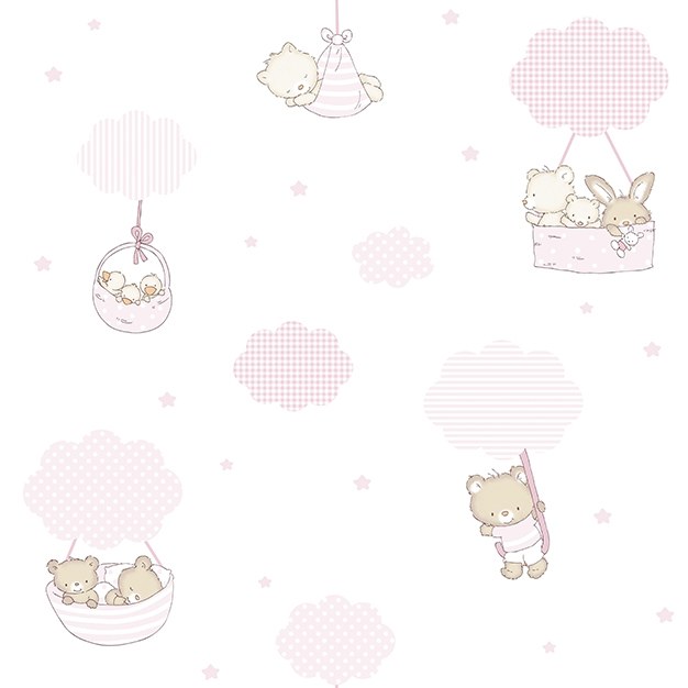 Dětská papírová tapeta na zeď, 580-2, Treboli, Ichwallcoverings - Papírové tapety