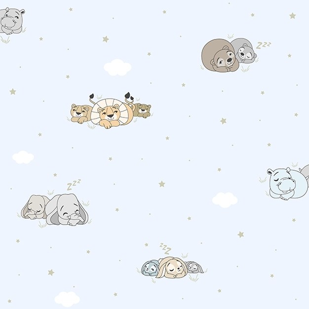 Dětská papírová tapeta 581-1, Treboli, Ichwallcoverings - Papírové tapety