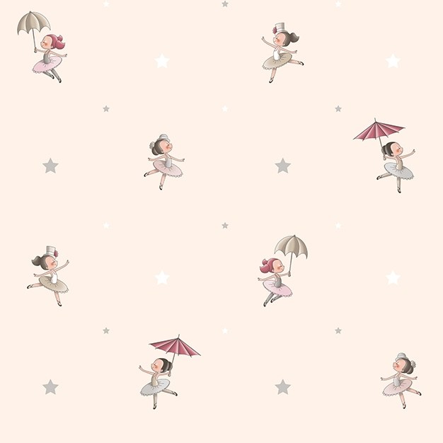 Dětská papírová tapeta 582-3, Treboli, Ichwallcoverings - Papírové tapety