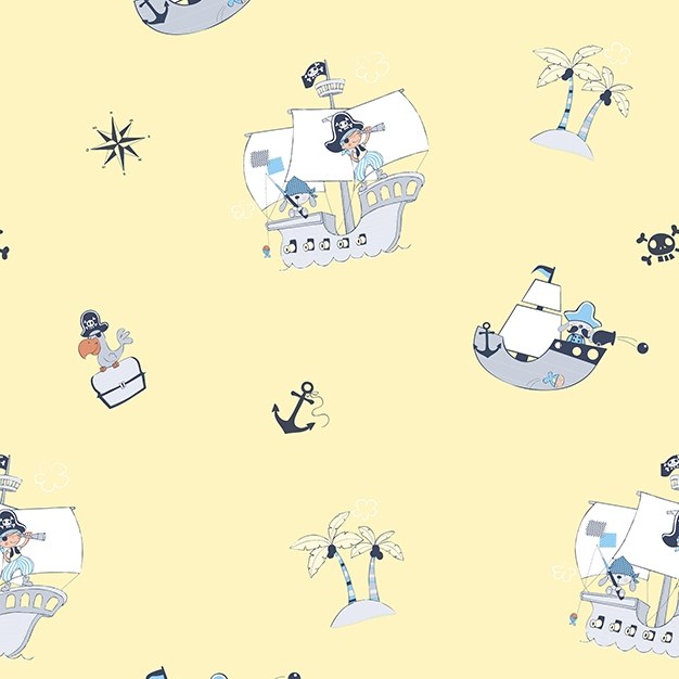 Dětská papírová tapeta 583-2, Treboli, Ichwallcoverings - Papírové tapety