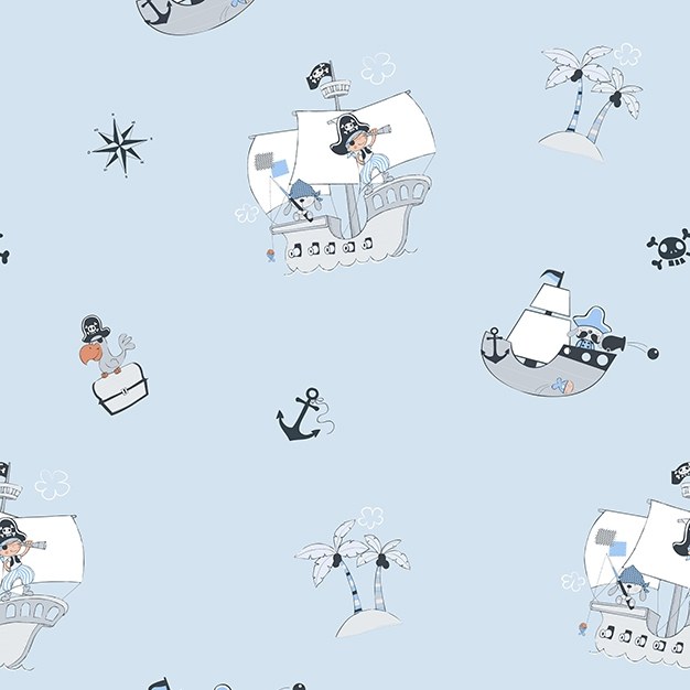 Dětská papírová tapeta 583-3, Treboli, Ichwallcoverings - Papírové tapety