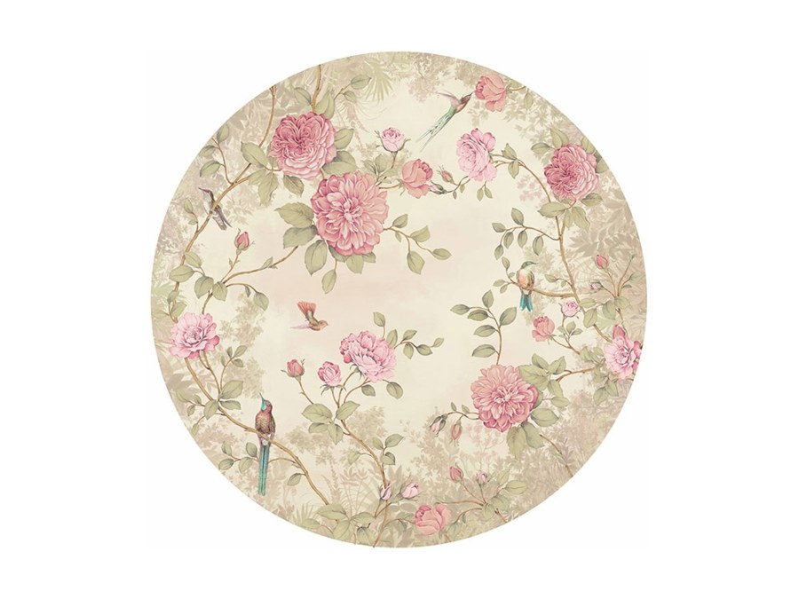 Luxusní kruhová tapeta o průměru 145 cm, 200463 Circles, BN Walls