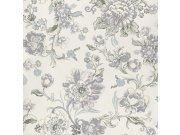 Květinová vliesová tapeta s vinylovým povrchem 220462, Botanica, Vavex