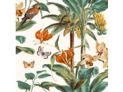 Vliesová tapeta Palmy, papoušci JF2002, Botanica, Vavex