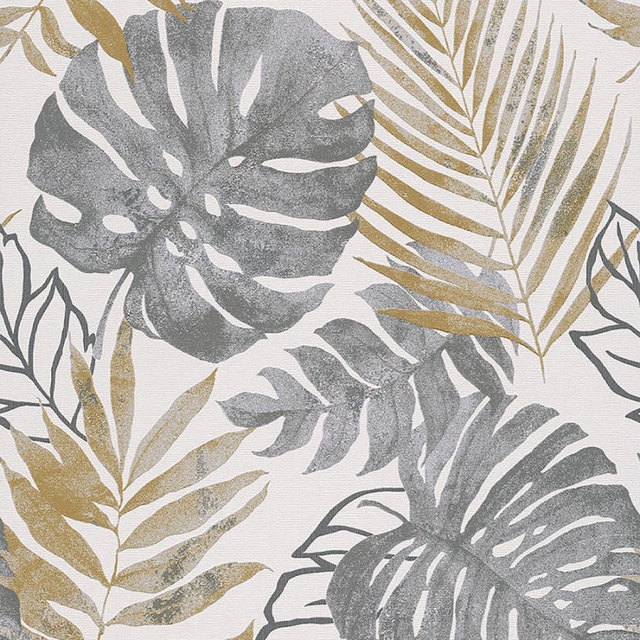 Vliesová omyvatelná tapeta na zeď Listy GT3302, Vavex 2022 - Vliesové tapety