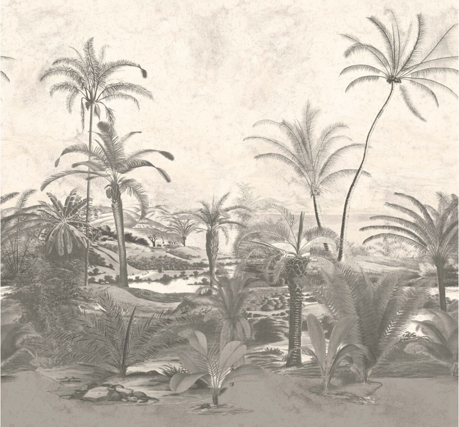 Vinylová obrazová tapeta 200352DX, Fern 300 x 280 cm, Panthera, BN Walls - Tapety na zeď