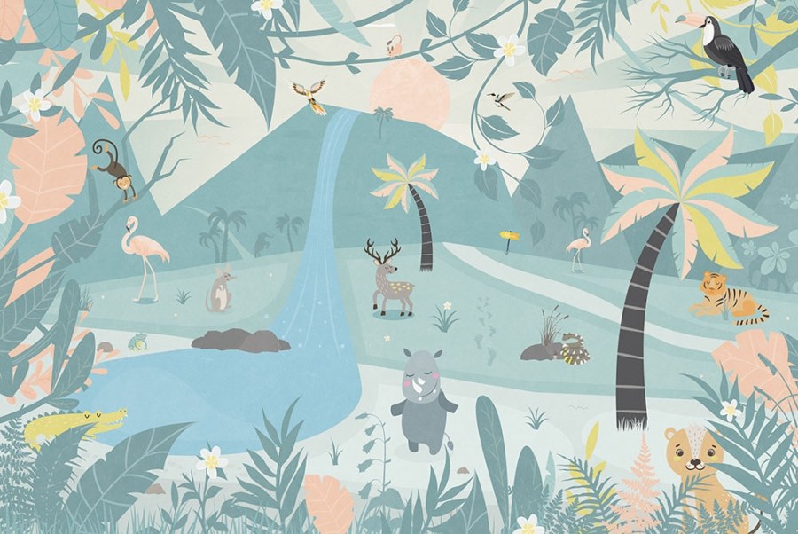 Obrazová tapeta vliesová, digitální tisk 30801, 418,5 x 280 cm, Smalltalk, BN International - Vliesové tapety