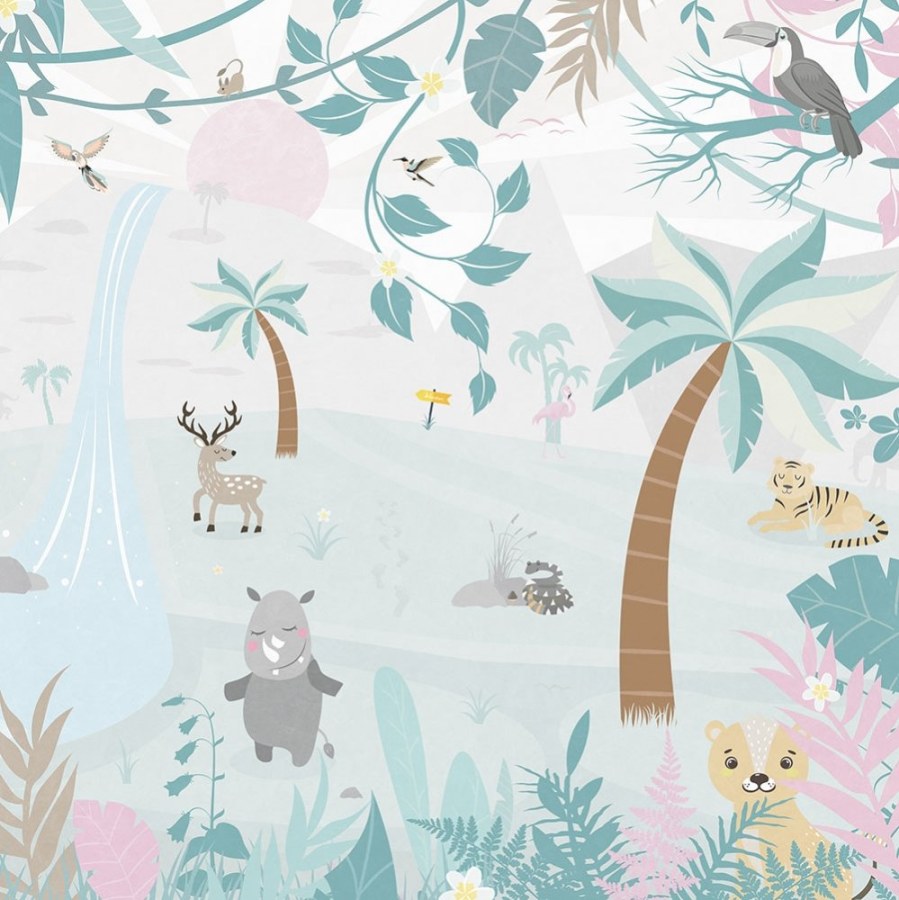 Obrazová tapeta vliesová, digitální tisk 30802b, 279 x 280 cm, Smalltalk, BN International - Vliesové tapety