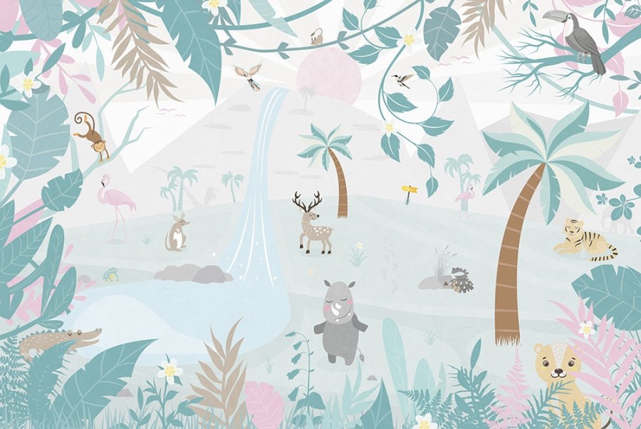 Tapety Yara - Tapety dle materiálu - Vliesové tapety - Obrazová tapeta vliesová, digitální tisk 30802, 418,5 x 280 cm, Smalltalk, BN International Obrazová tapeta vliesová, digitální tisk 30802, 418,5 x 280 cm, Smalltalk, BN International - Vliesové tapety