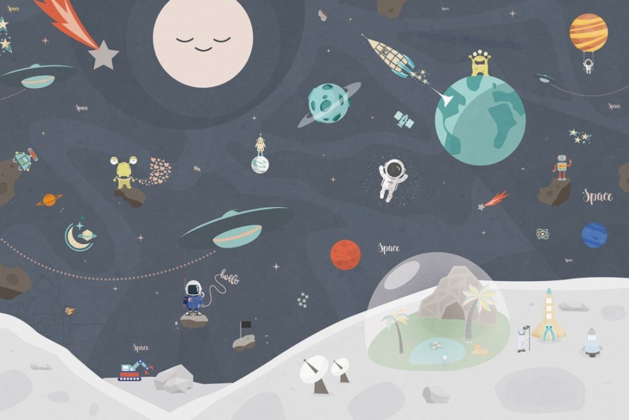 Obrazová tapeta vliesová, digitální tisk 30806, 418,5 x 280 cm, Smalltalk, BN International