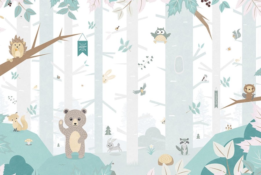 Obrazová tapeta vliesová, digitální tisk 30810, 418,5 x 280 cm, Smalltalk, BN International