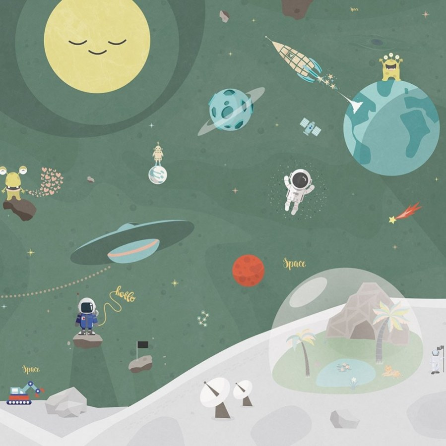 Tapety Yara - Tapety dle materiálu - Vliesové tapety - Obrazová tapeta vliesová, digitální tisk 30805b, 279 x 280 cm, Smalltalk, BN International Obrazová tapeta vliesová, digitální tisk 30805b, 279 x 280 cm, Smalltalk, BN International - Vliesové tapety