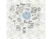 Tapety Yara Tapety dle materiálu Vliesové tapety - Obrazová tapeta vliesová, digitální tisk 30807b, 279 x 280 cm, Smalltalk, BN International Obrazová tapeta vliesová, digitální tisk 30807b, 279 x 280 cm, Smalltalk, BN International