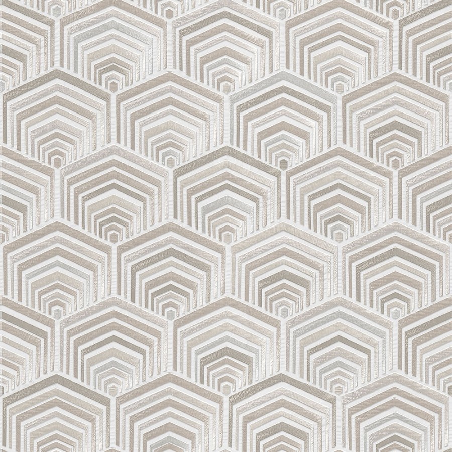Geometrická tapeta vliesová s vinylovým povrchem DE120041, Wallstitch, Design ID - Vliesové tapety