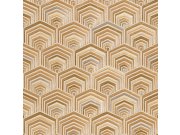 Geometrická tapeta vliesová s vinylovým povrchem DE120043, Wallstitch, Design ID