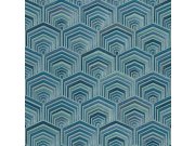 Vliesová tapeta s vinylovým povrchem DE120047, geometrický vzor, Wallstitch, Design ID