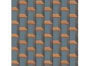 Geometrická 3D tapeta vliesová s vinylovým povrchem DE120076, Wallstitch, Design ID