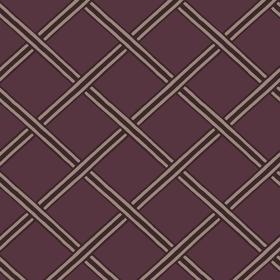 Vliesová geometrická 3D tapeta na zeď BO23031, Braid, Bohème, Decoprint - Tapety na zeď