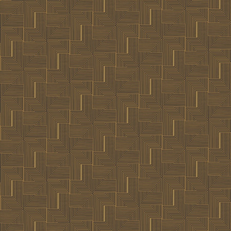 Geometrická vliesová tapeta na zeď BO23060, Labyrinth, Bohème, Decoprint - Tapety na zeď