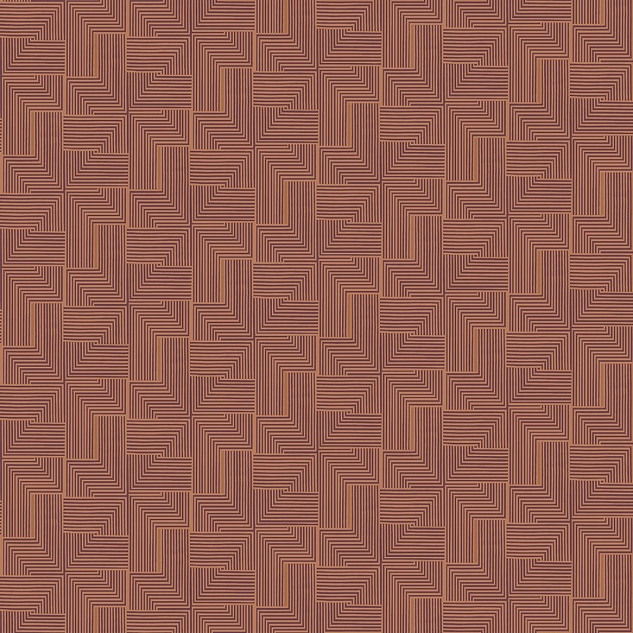 Geometrická vliesová tapeta na zeď BO23061, Labyrinth, Bohème, Decoprint - Tapety na zeď