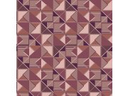 Geometrická vliesová tapeta na zeď BO23070, Square, Bohème, Decoprint